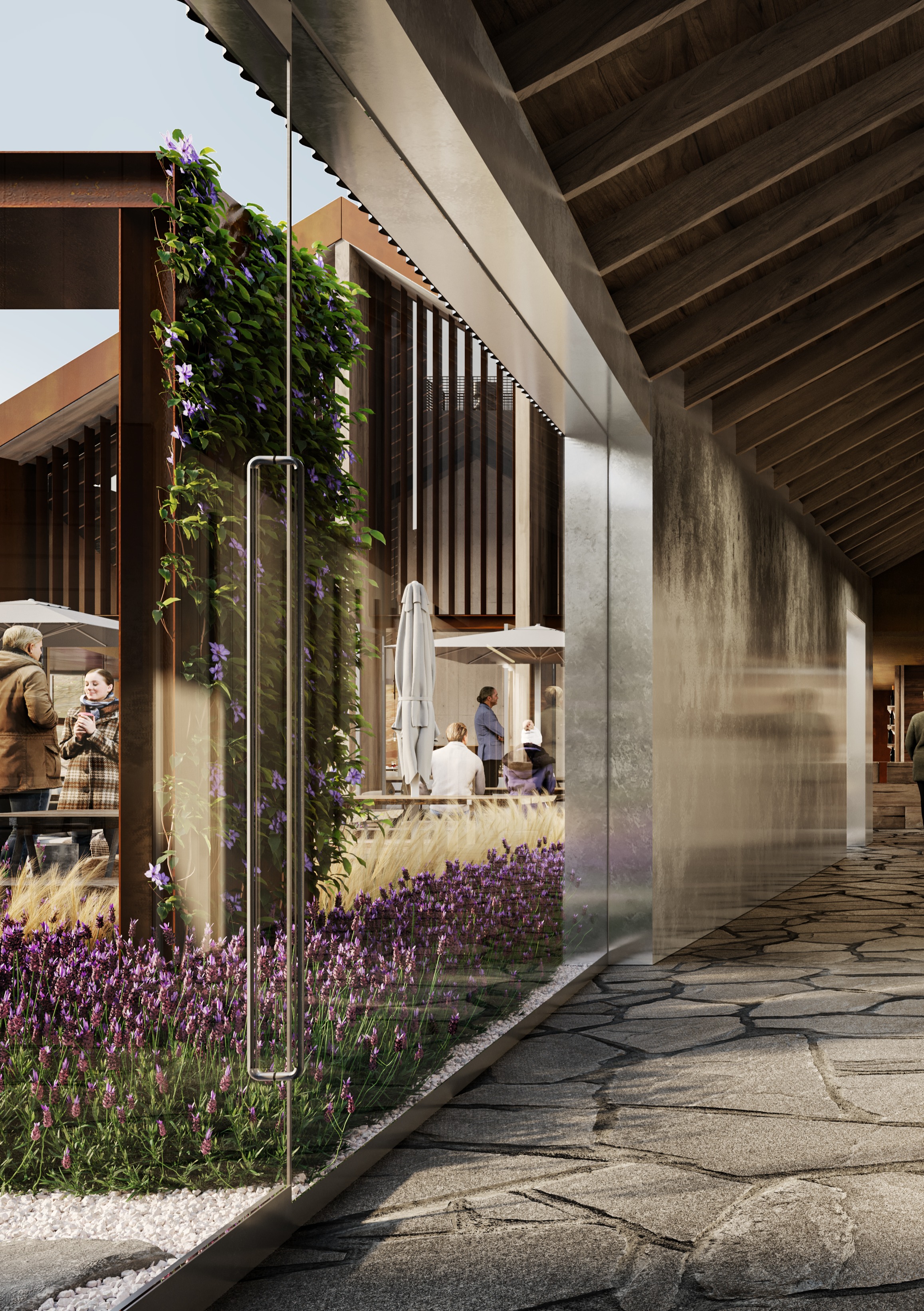 Mt Cardrona Station the Homestead Reception