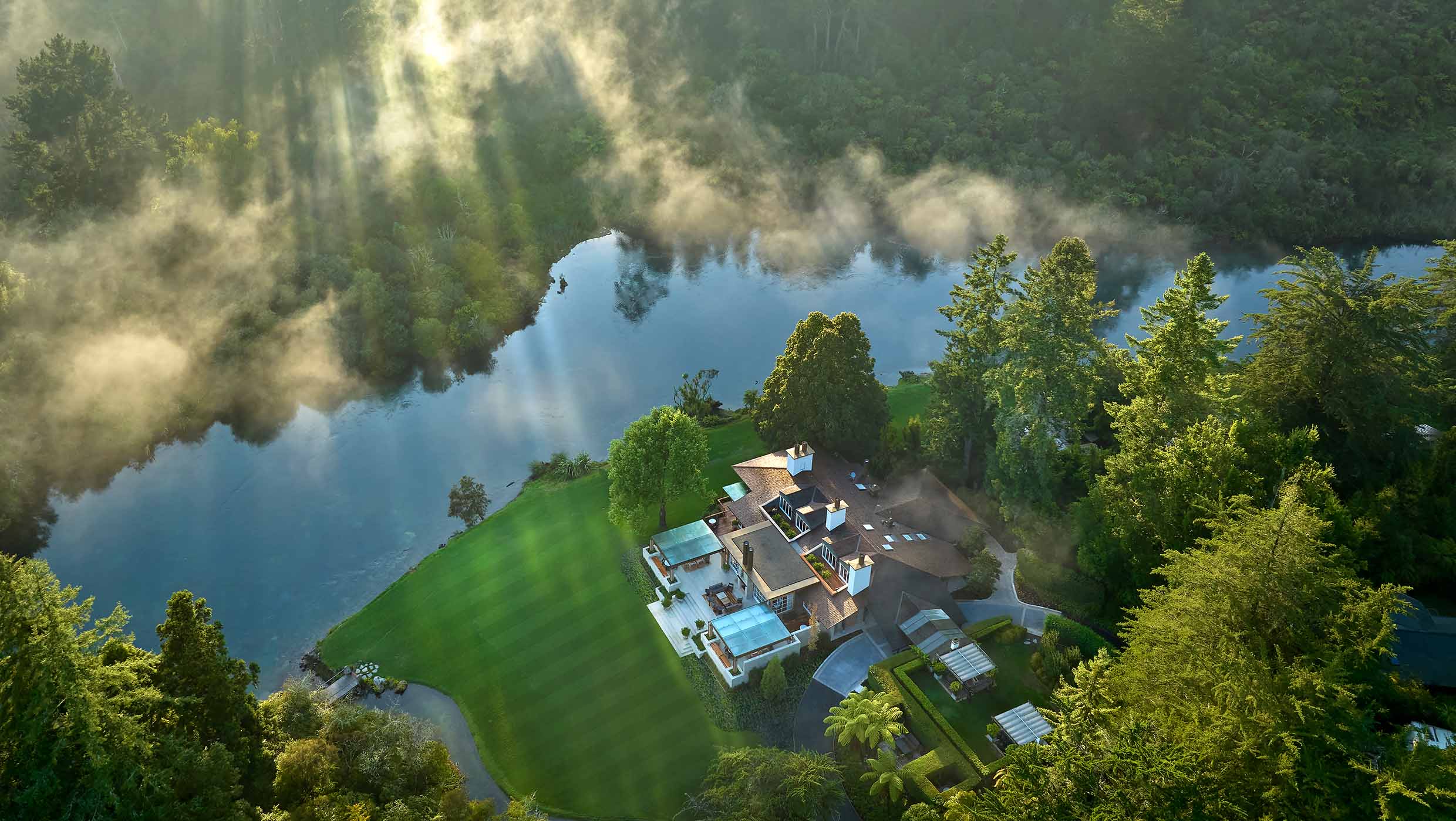 Gallery Lodge Aerial