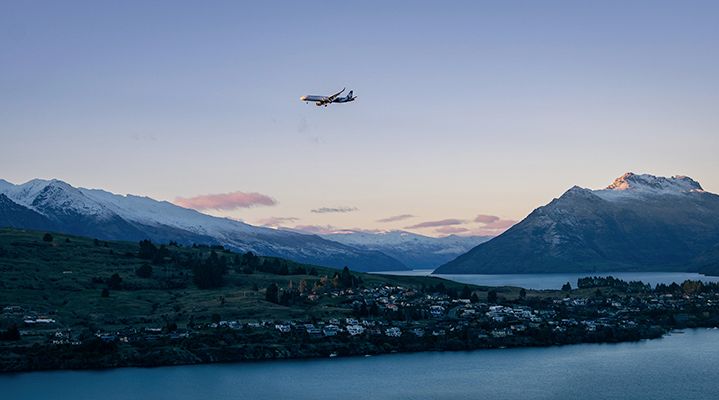 Private charter jet Queenstown