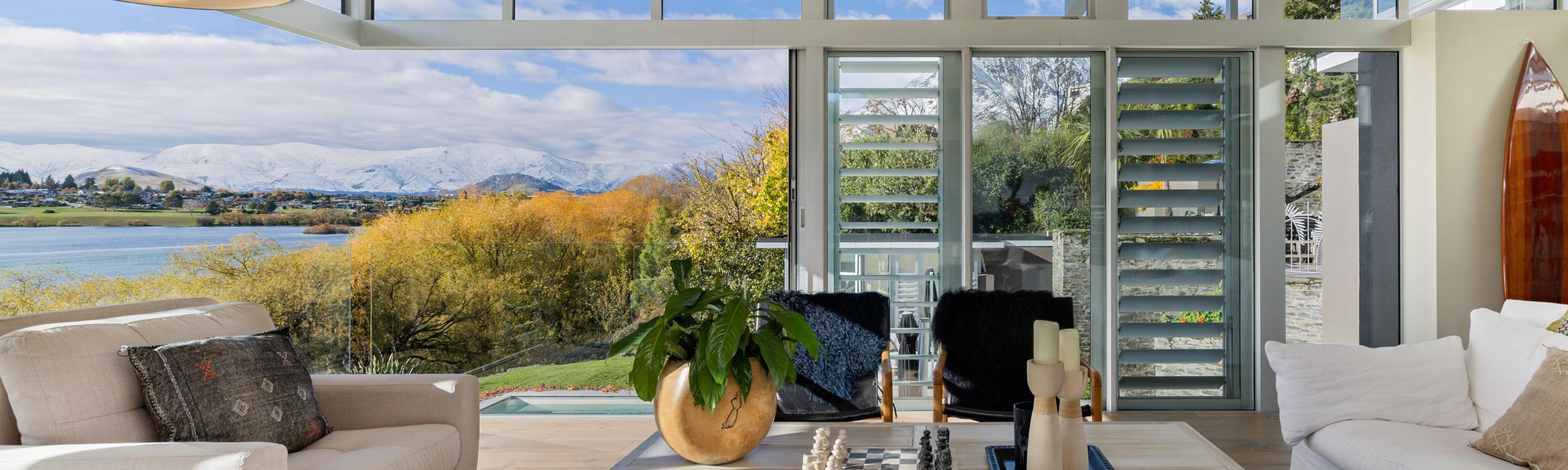 Home With Lakeside View Banner Image